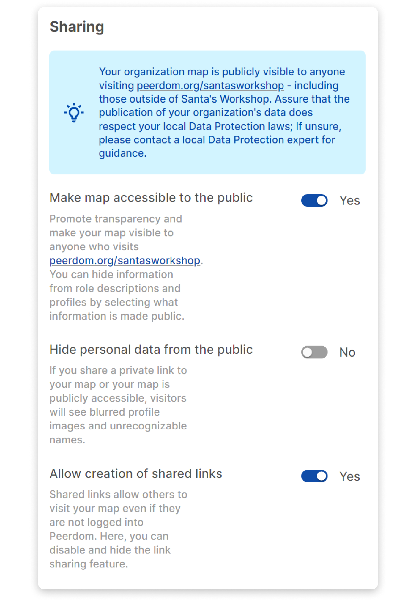 Make your map accessible to the public in the Sharing Settings.